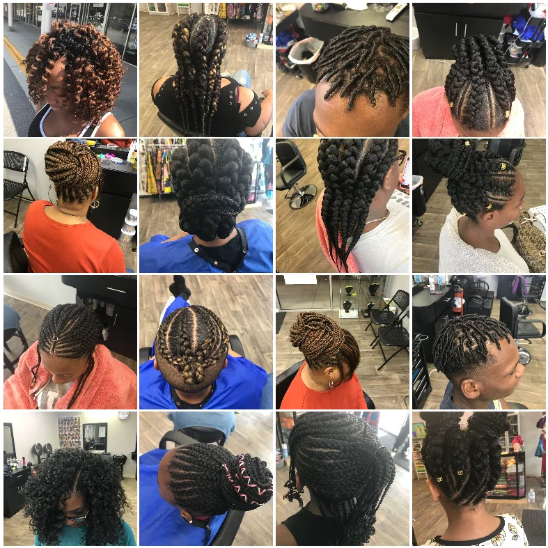 Our Braiding Hair Service, Weaves & Twists Styles